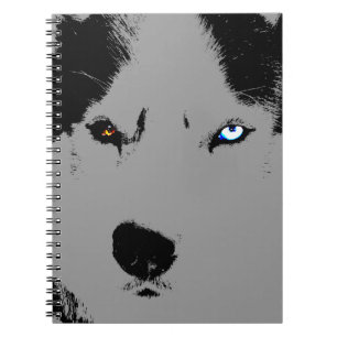 Cuaderno Libros de Husky Pup Notebook Siberian Husky Journa