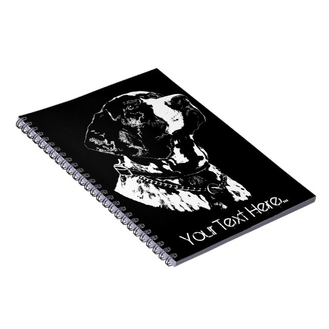 Cuaderno Libros de notas de dibujos animados para perros de (Lado Derecho)