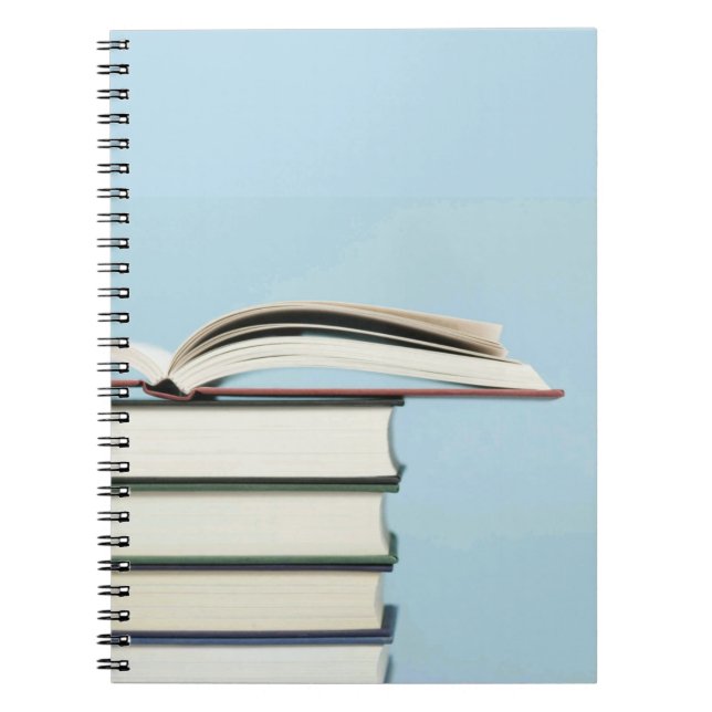 Cuaderno Libros en un bloc de notas (Frente)