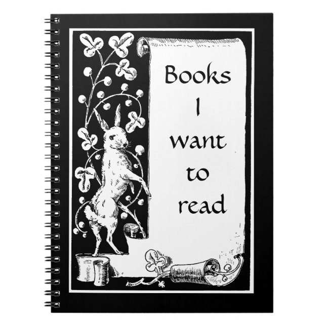 Cuaderno Libros que quiero leer (Frente)