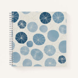 Cuaderno Licuadora de lunares azules