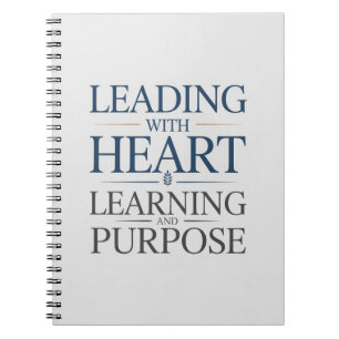 Cuaderno Liderar con corazón, aprendizaje y propósito