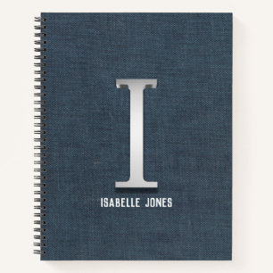 Cuaderno Lienzo inicial plateado