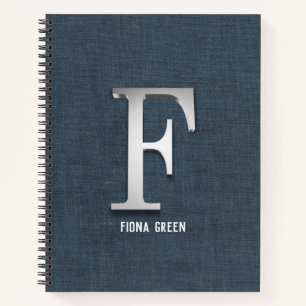 Cuaderno Lienzo inicial plateado