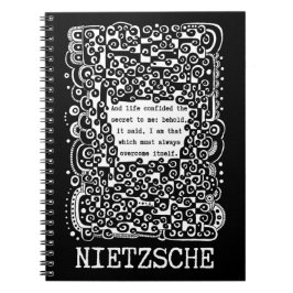 Cuaderno Lifes SECRET cita de Nietzsche