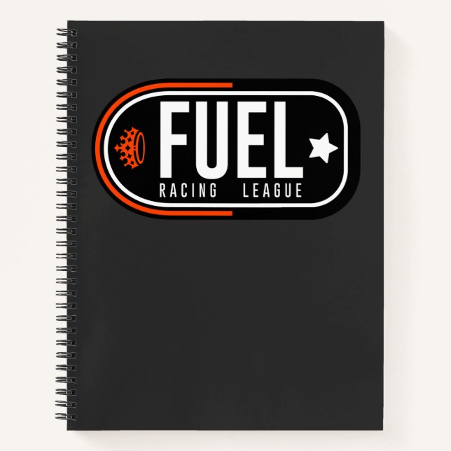 Cuaderno Liga de carreras FUEL en espiral (Anverso)