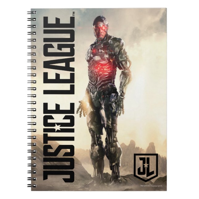 Cuaderno Liga de la Justicia | Ciborg En Battlefield (Frente)