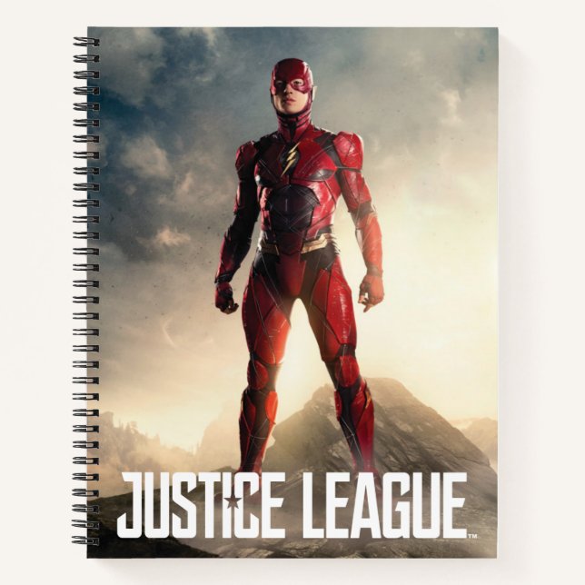Cuaderno Liga de la Justicia | El Flash En Battlefield (Anverso)