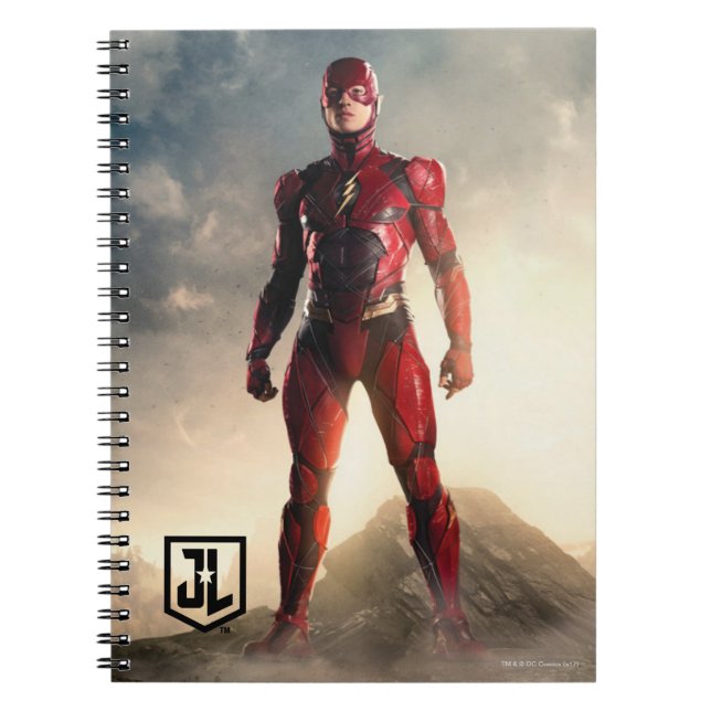 Cuaderno Liga de la Justicia | El Flash En Battlefield (Frente)