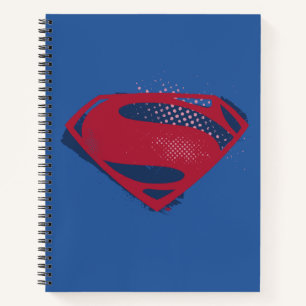 Cuaderno Liga de la Justicia   Símbolo de Superman de broc