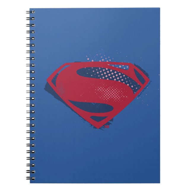 Cuaderno Liga de la Justicia | Símbolo de Superman de broch (Frente)