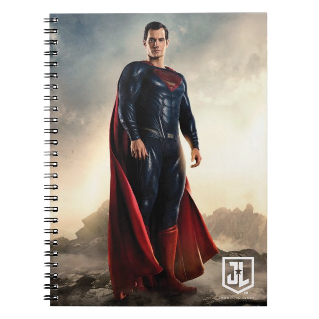 Cuaderno Liga de la Justicia | Superman En Battlefield (Frente)