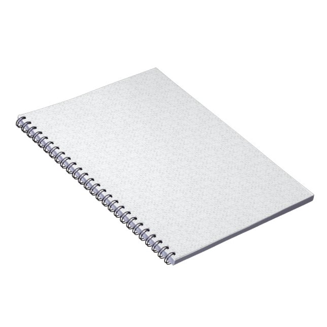 Cuaderno Light Gray Geometric Floral |Modern Summer Pattern (Lado Derecho)