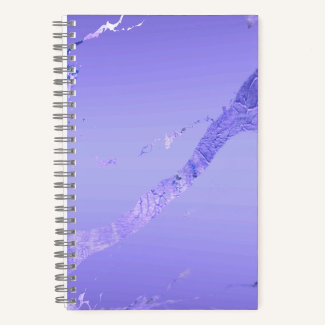 Cuaderno Light Purple with Metallic Accents Notebook (Anverso)