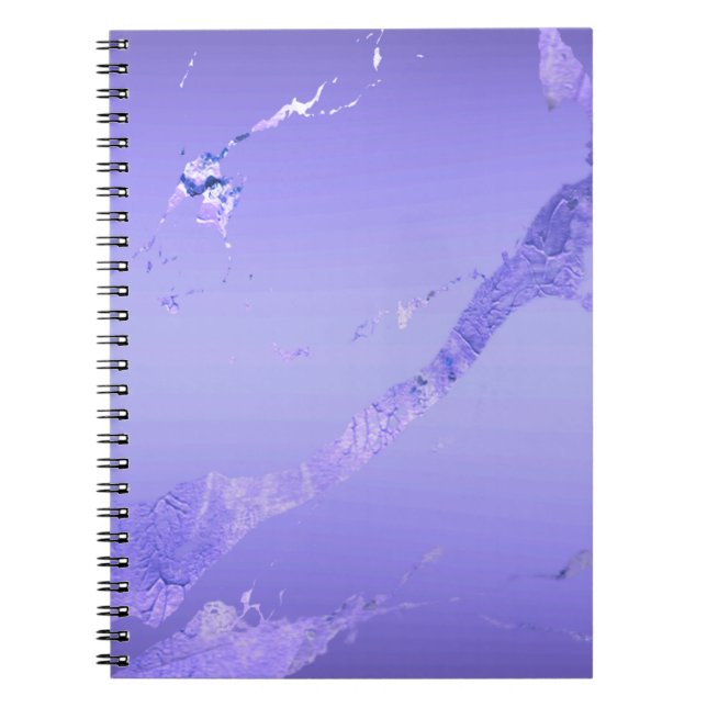Cuaderno Light Purple with Metallic Accents Notebook (Frente)