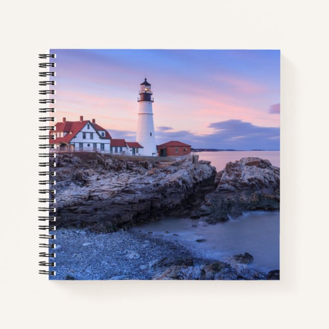Cuaderno Lighthouses | Cape Elizabeth, Maine (Anverso)
