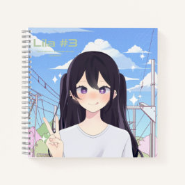 Cuaderno Lila #3 - Dreamy Sky Artist