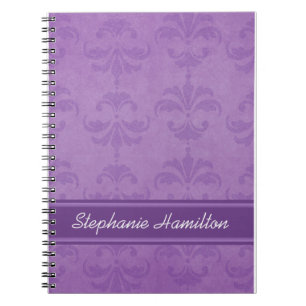 Cuaderno Lilac Damask