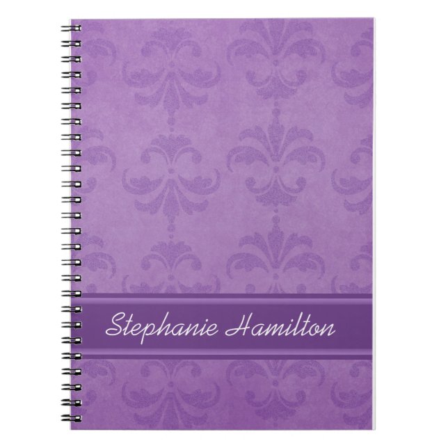 Cuaderno Lilac Damask (Frente)