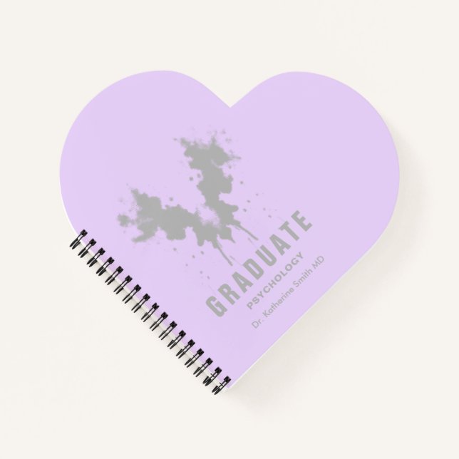 Cuaderno   Lilac Psychology Gray Rorschach Test Design Pers (Anverso)