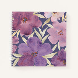 Cuaderno Lilas en acuarela