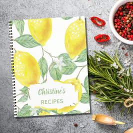 Cuaderno Lilemas de recetas