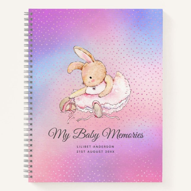 Cuaderno Lilibet Baby Recuerdos Journal Princess Ballerina (Anverso)