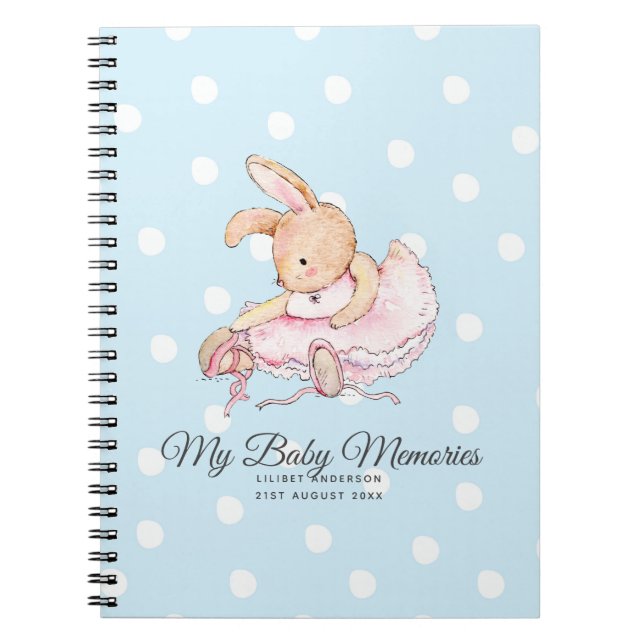 Cuaderno Lilibet Baby Recuerdos Journal Princess Ballerina (Frente)