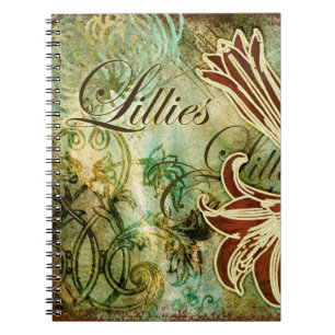 Cuaderno Lillies