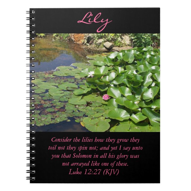 Cuaderno Lily (Frente)