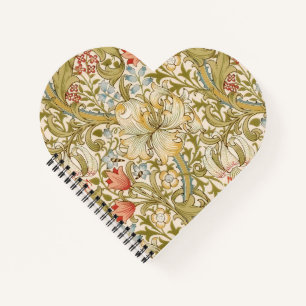 Cuaderno Lily Art Nouveau de William Morris