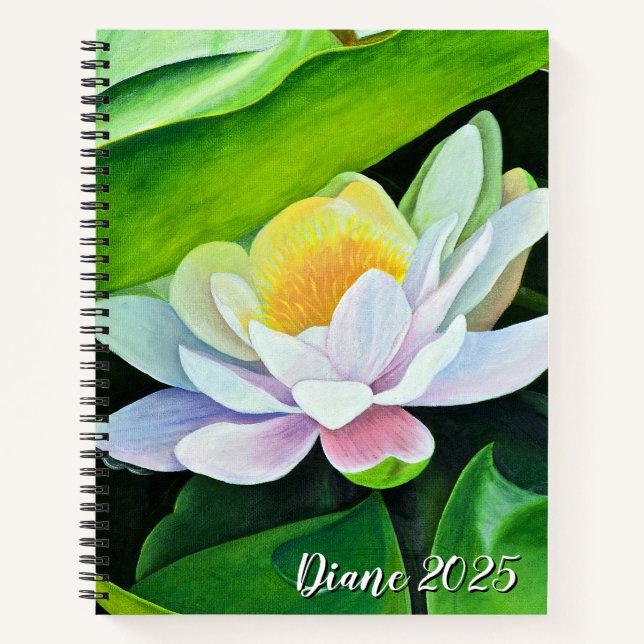 Cuaderno Lily Floral Collection (Anverso)