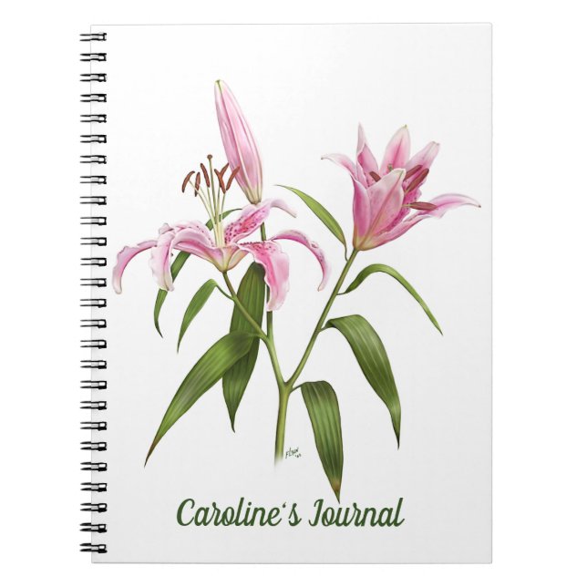Cuaderno Lily Stargazer (Frente)