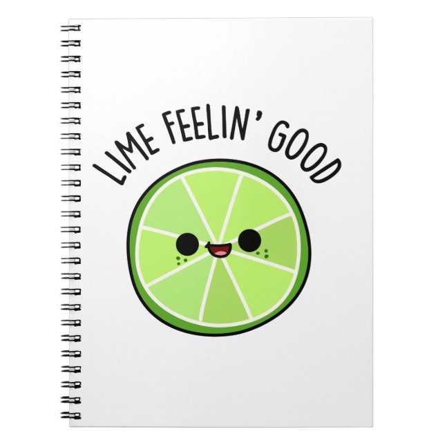 Cuaderno Lima sintiéndose bien chiste de cítricos Lima  (Frente)