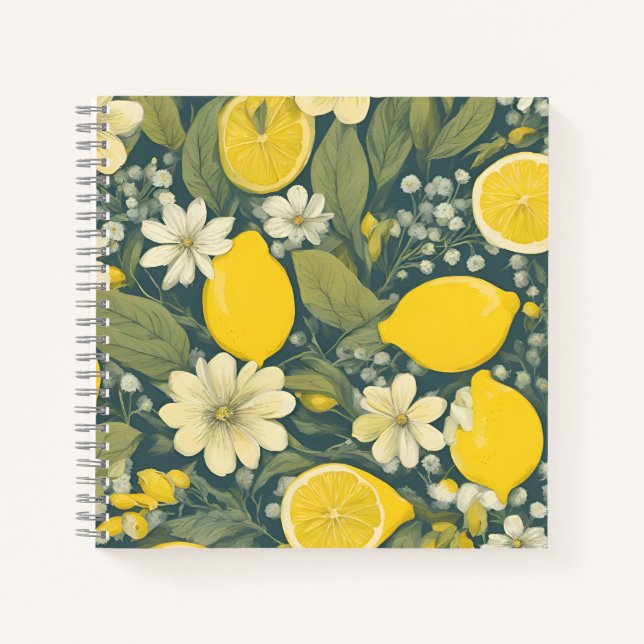Cuaderno Limón vintage (Anverso)