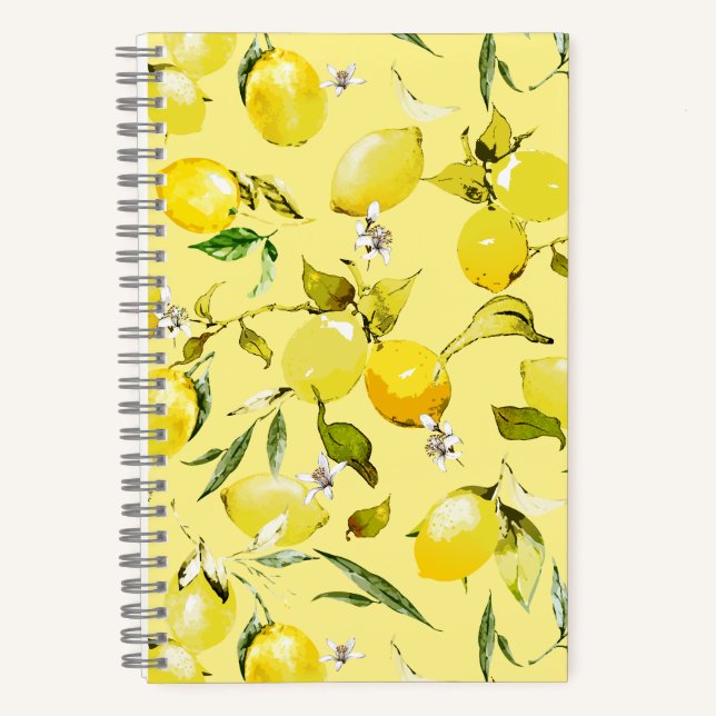 Cuaderno Limones acuarela 16 (Anverso)