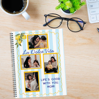 Cuaderno Limones Italianos La Dolce Vita 4 Fotos Para Mamá
