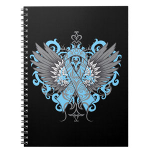 Cuaderno Limphedema Awareness Guay Wings