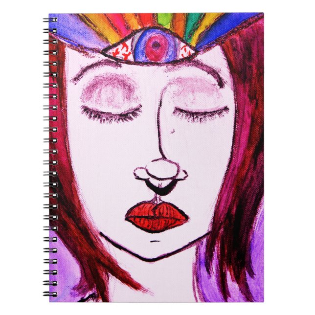 Cuaderno Limpiar bloc de notas de visión (Frente)