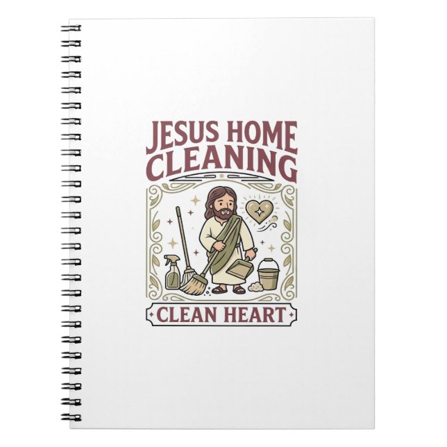 Cuaderno Limpieza del Hogar de Jesús Limpia el Corazón Limp (Frente)
