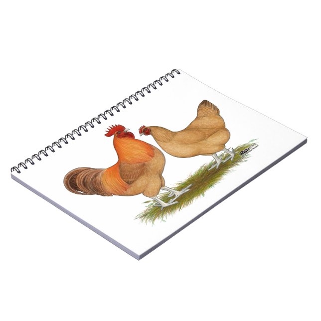 Cuaderno Lincoln Buff Chickens (Lado Izquierdo)
