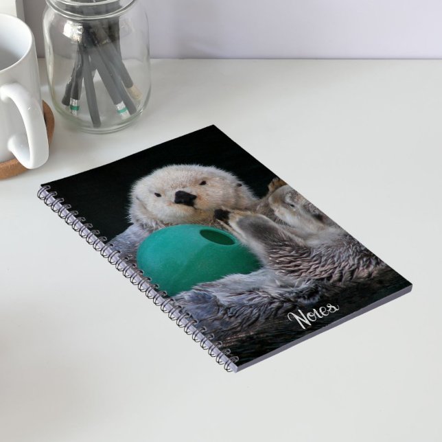 Cuaderno Lindas nutrias marinas juguetonas (In Situ)