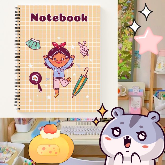 Cuaderno ✨ lindo 💛 🧡 🥨 (Subido por el creador)
