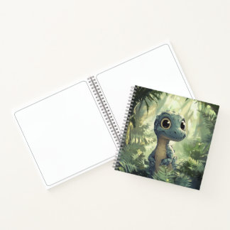 Cuaderno lindo bloc de notas primo de dinosaurio