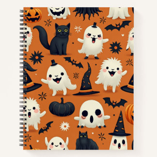 cuaderno lindo de halloween