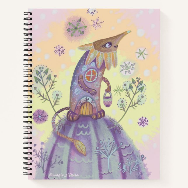 Cuaderno lindo de invierno (Anverso)