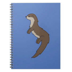 Cuaderno lindo de la nutria