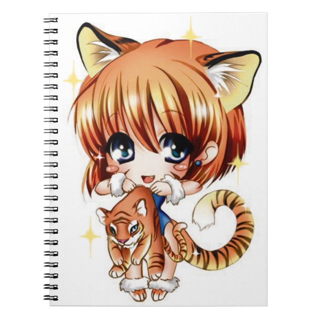 Cuaderno lindo del amor del tigre (Frente)