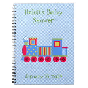 Cuaderno lindo del personalizado de Baby Shower