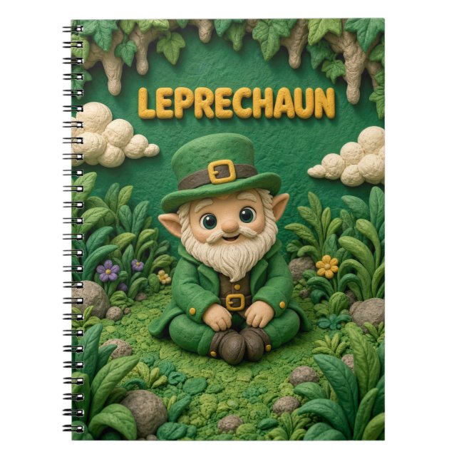 Cuaderno Lindo duende bebé, mitológico (Frente)